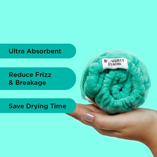 Microfibre Hair Towel - The Green One