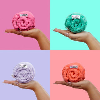 Microfibre Hair Towel - The Pink One
